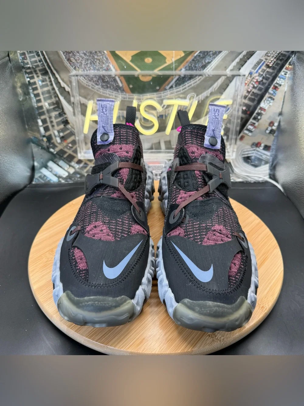 Nike ISPA OverReact Flyknit Shadowberry Men’s Size 10.5 (CD9664-002)